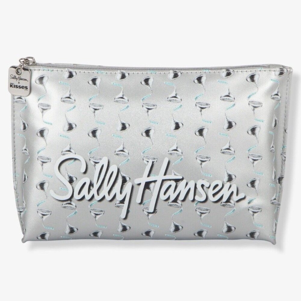 NEW Sally Hansen Collectible Hershey Kiss Cosmetic Make-up Bag Pouch